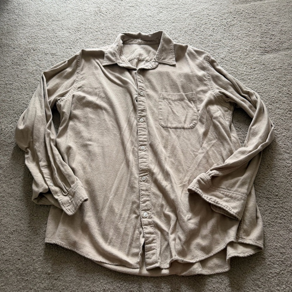 MUJI BUTTON UP TOP! ✨